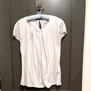 Boden silver/gray blouse size 4